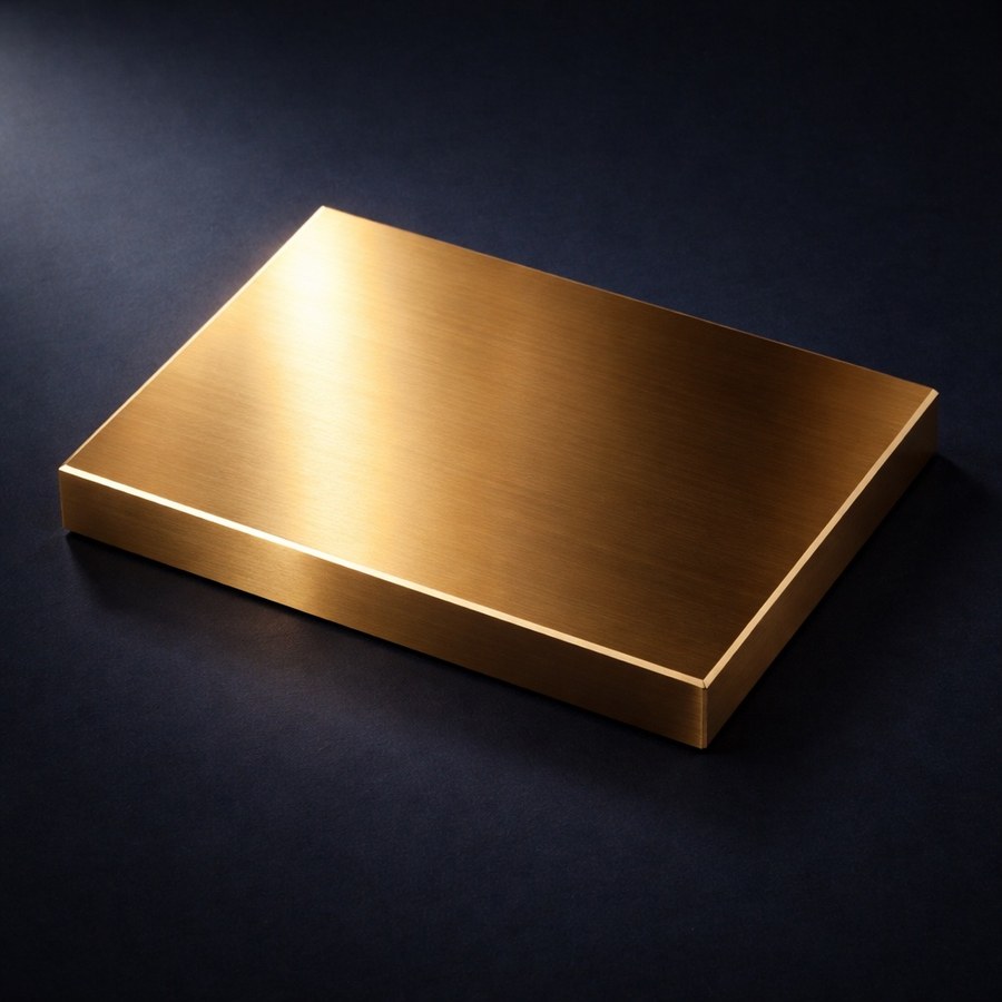 Naval Brass material slab